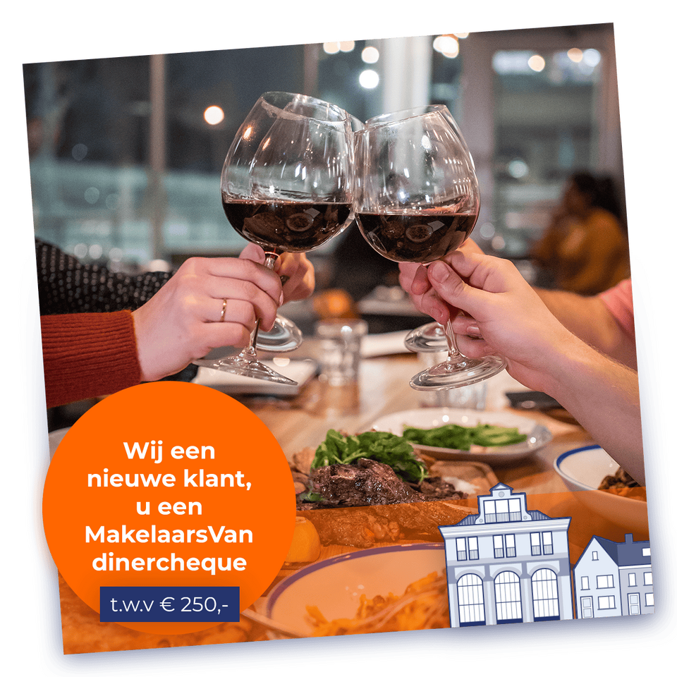 Tevreden? Ontvang een dinercheque!